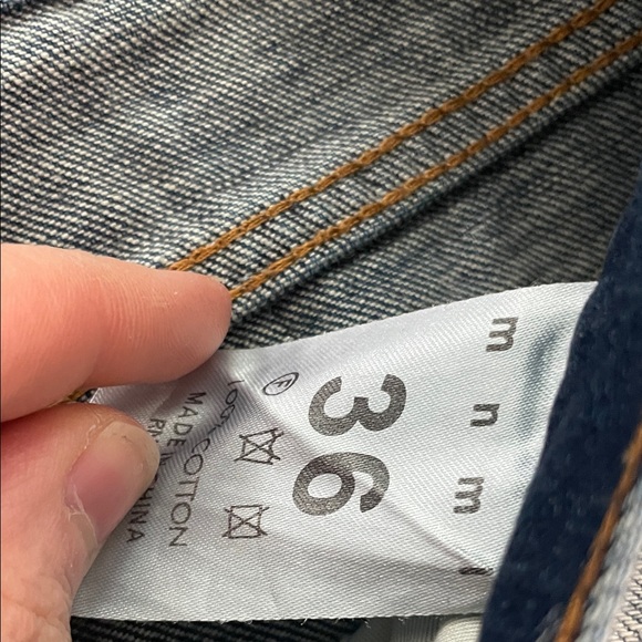 MNML- Distressed Blue Jeans for Men -36x34 - Picture 3 of 3